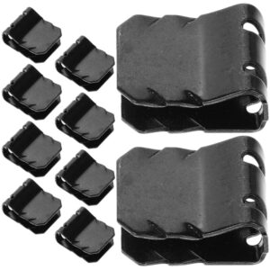 Soporte de cable de carga Ev de 10 piezas clips de acero inoxidable hebilla automotriz-