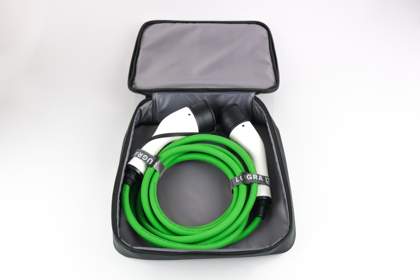 Cable de carga 5M 32A EV tipo 2 vehículo eléctrico coche cargador rápido enchufe Reino Unido verde- - Image 3