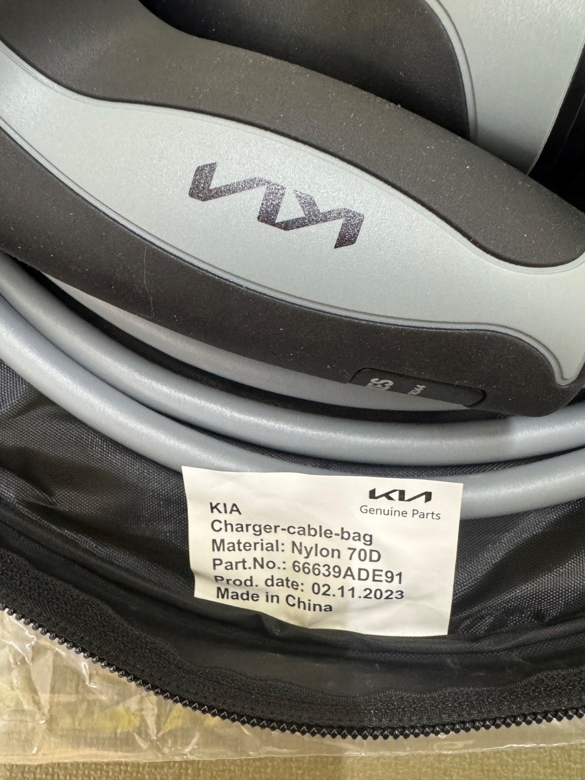 Cable de carga de batería KIA EV6 NIRO CV 66639-ADE91 electricidad 430kw 27311386- - Image 3