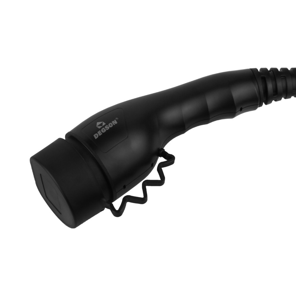 Cable de carga EV tipo 2 a tipo 2 triple fase 16A 440V 5m negro- - Image 3