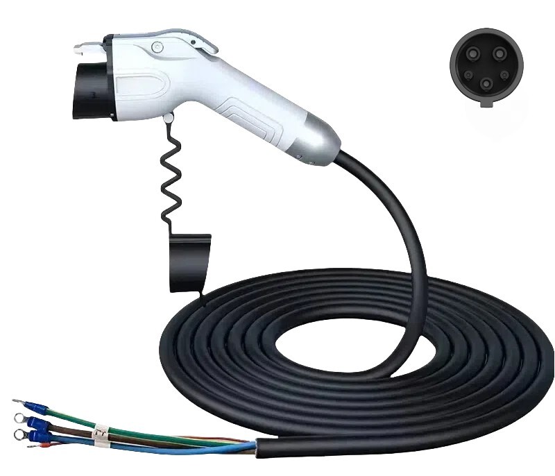 Level 1 and Level 2 SAE J1772 EV Charging Cable, 32A 110V-250V, 7kW, 5m(16.4ft) - Image 3