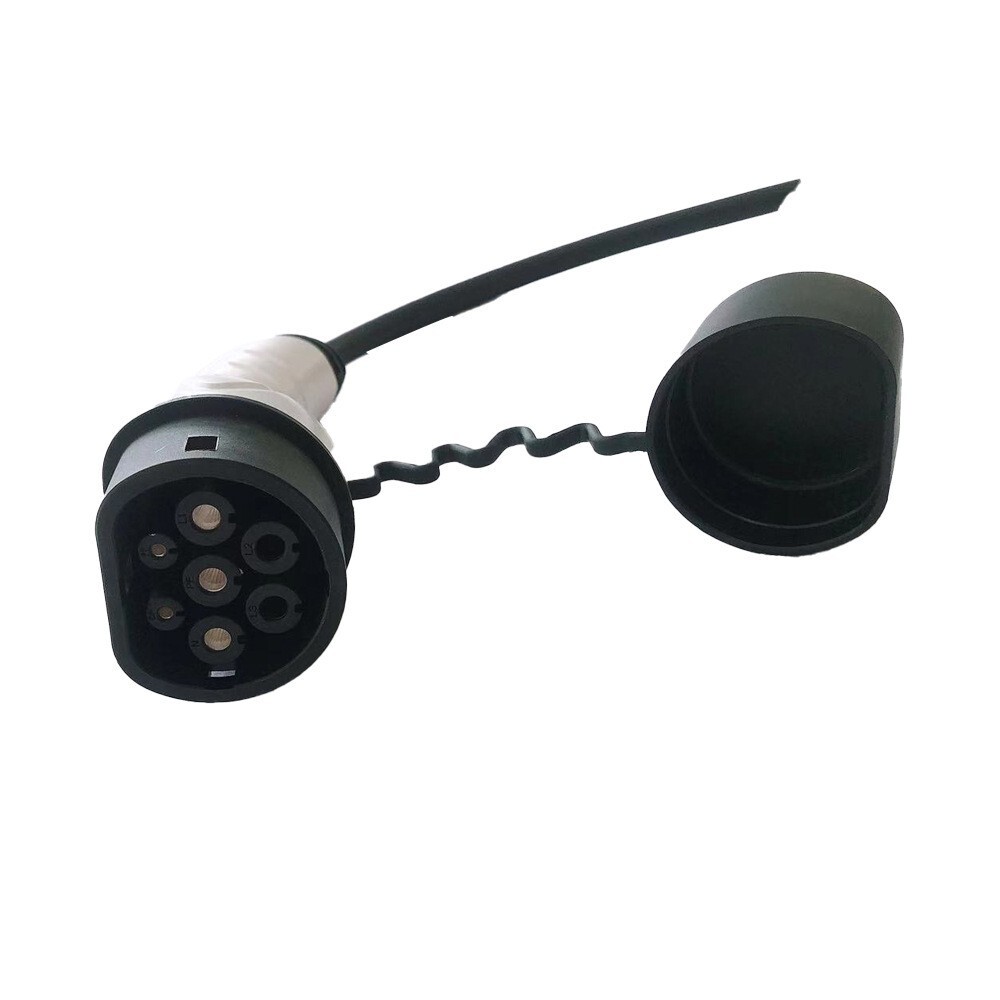 Cable de carga EV tipo 2 a extremo abierto, cable de repuesto, 3 fases 22kW 32A 480V, 5m- - Image 5