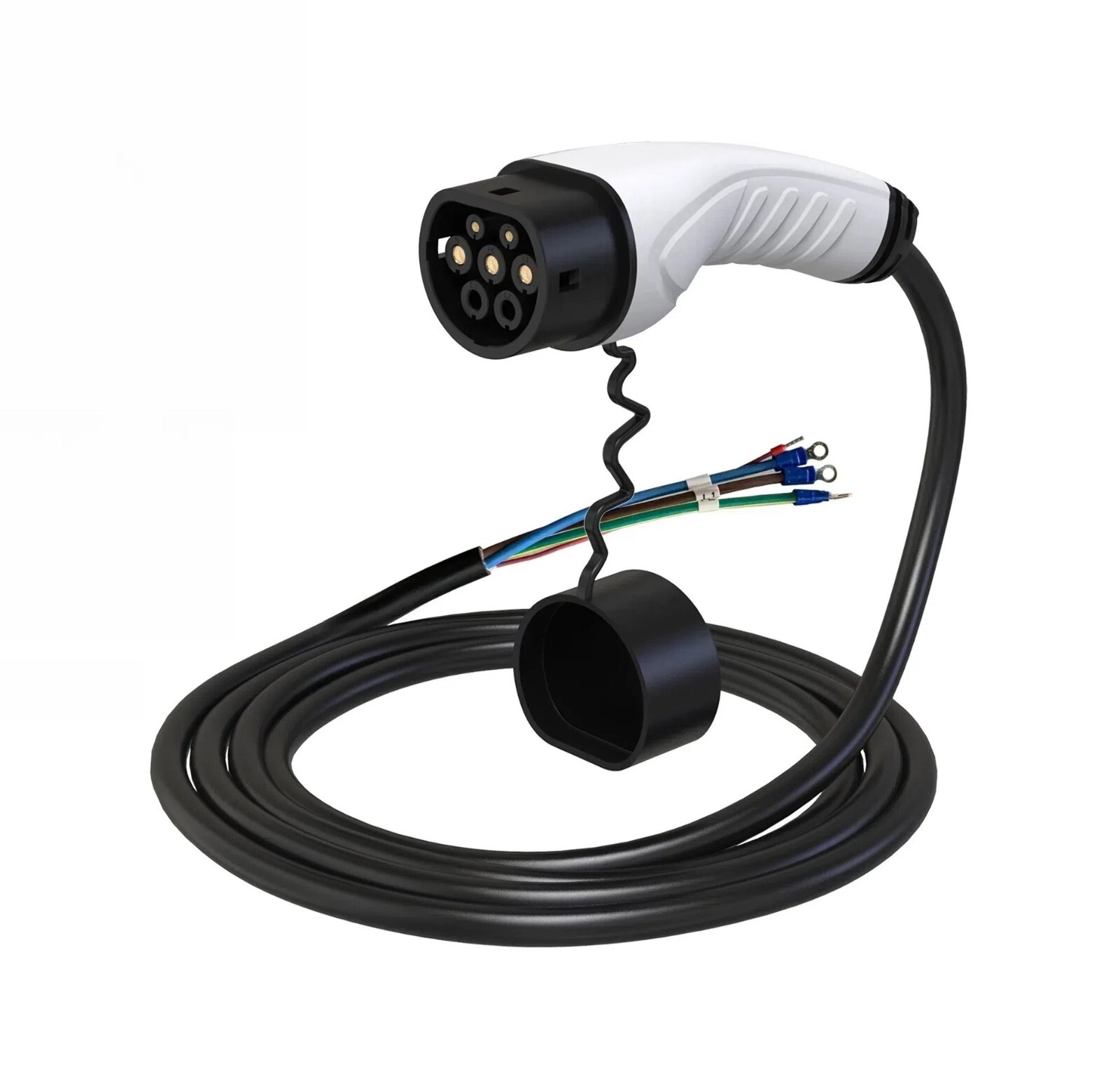 Replacement EV Charging Cable Type 2 to Open-end, 16A 3.5kW Single Phase, 5m - Image 4