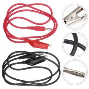 Clips de prueba eléctricos de puente multímetro sonda trasera cables automotriz-