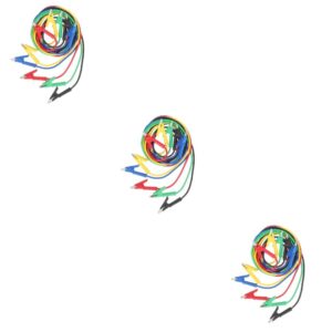 Cable de sujeción de puente de 3 piezas cables de prueba eléctricos automotrices-