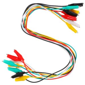 10 piezas clips eléctricos cables de puente cables de prueba automotrices-