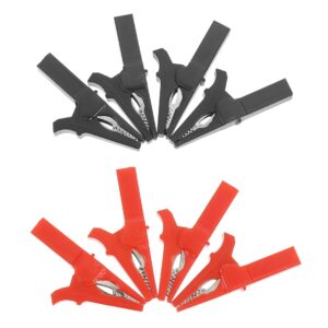 8 Piezas Pinza Medidora Cables Automotriz Puente Abrazaderas Coche Clips Eléctricos Prueba-