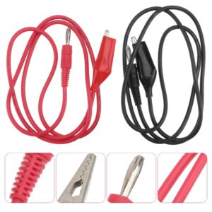 Clips de prueba eléctricos de puente de 3 unidades multímetro cables multímetro automotriz-