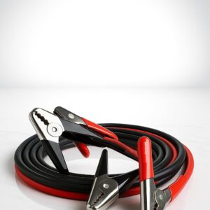 Cables de refuerzo de batería de aluminio revestidos de cobre de 2 calibres de 20 pies con isla de PVC resistente-