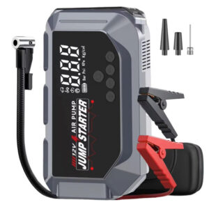 Arrancadores de salto 12V con compresor de aire 2000A 7,0L gasolina/5,5L diésel batería de coche-