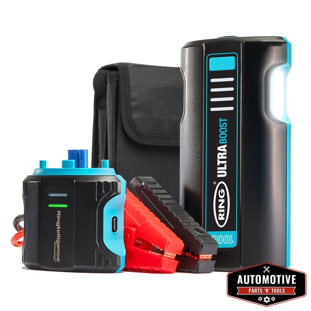 Arrancador de salto de litio Ring Automotive ULTRABOOST 1000A batería de 8000 mAh-