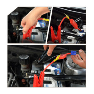Cable de puente Conector EC5 Cocodrilo Booster Abrazadera de batería para arrancadores de salto de coche-
