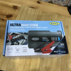 Arrancador de salto de litio Ring Automotive ULTRABOOST 500A NUEVO EN CAJA -