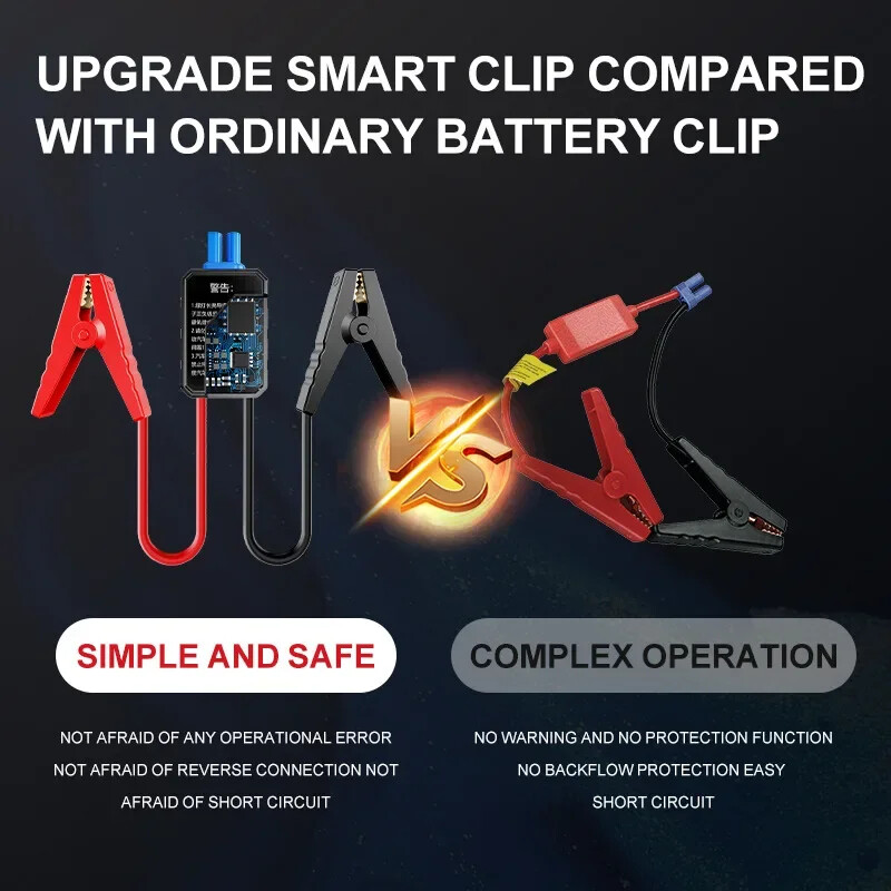 Car Jump Starter Air Pump Power Bank Lighting Air Compressor Battery Starters - Image 5