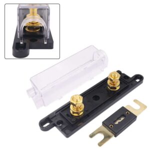 Kit portafusibles de 4 piezas para automóviles para radio audio e inversores de potencia-