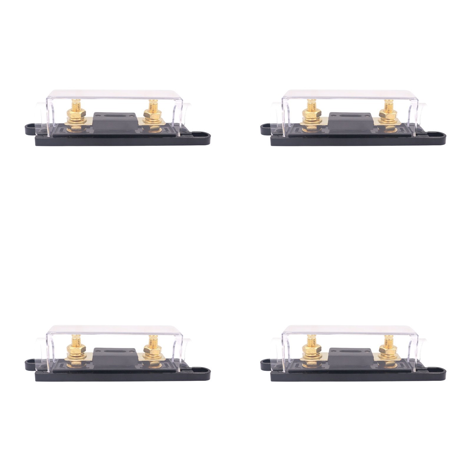 Kit portafusibles de 4 piezas para automóviles para radio audio e inversores de potencia- - Image 2