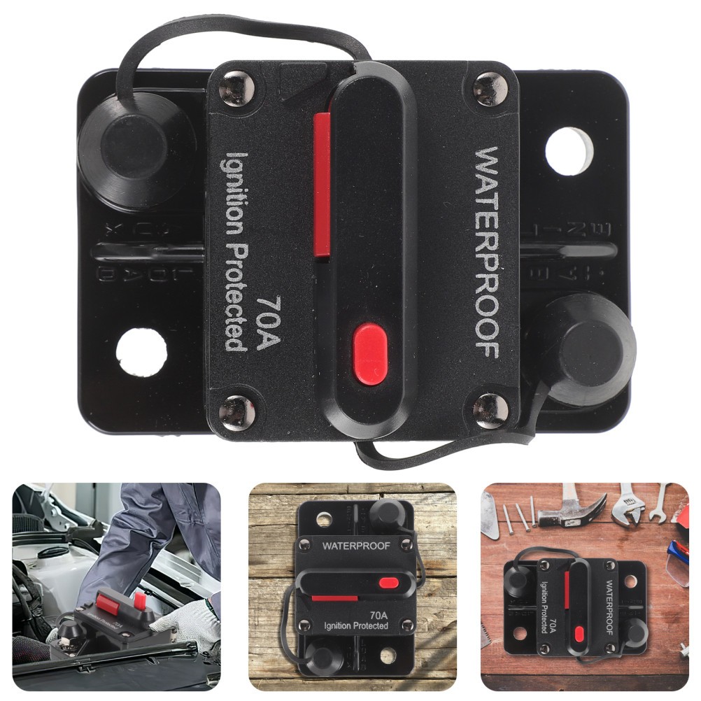 Kit de fusibles de coche 12 V ~ 36 V interruptor eléctrico inversor de bloque automotriz- - Image 4