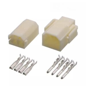 10 pairs 4pin Nylon automotive connectors 2.3mm DJ3042-2.3-11/21
