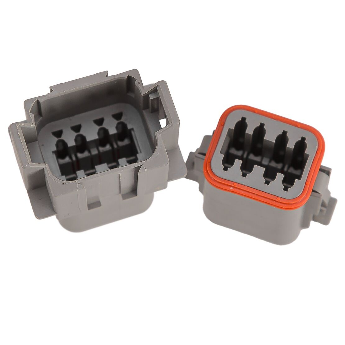 1 juego de kits de enchufes de conector eléctrico automotriz de 8 pines aptos para Deutsch DT- - Image 4