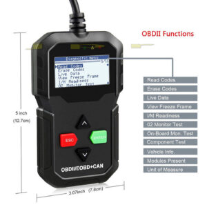 KIA CAR FAULT CODE READER ENGINE SCANNER DIAGNOSTIC RESET TOOL OBDII fits HYUNDA