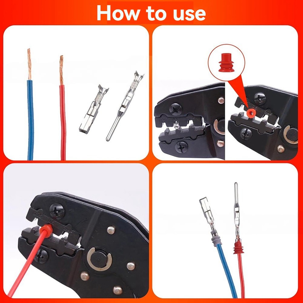 Kit de conector de pasador de terminal de cable eléctrico para automóvil 24 tipos - 459 piezas Automotive4790- - Image 2