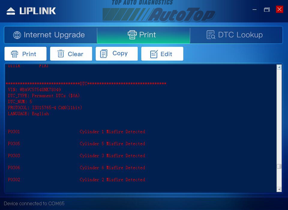 KIA CAR FAULT CODE READER ENGINE SCANNER DIAGNOSTIC RESET TOOL OBDII fits HYUNDA - Image 3