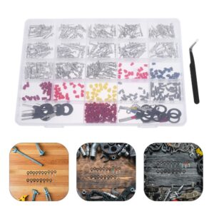 Kit de conectores eléctricos automotrices de 500 piezas conectores de pasador cableado-