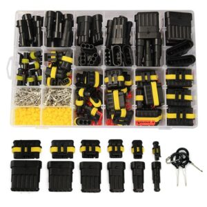 798 Piezas 50 Kits Impermeable Automotriz Conector Eléctrico Terminales 1/2/3/4/5...-
