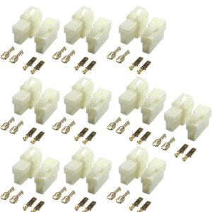 Juego de kits de conectores de cables automotrices eléctricos de 6,3 mm 2 3 4 6 pines 3,6 mm 2p 20-