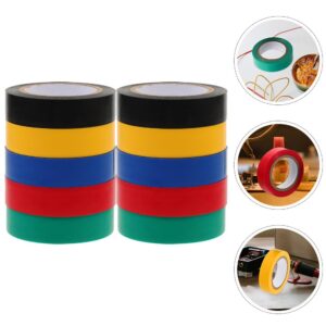 Surtido eléctrico de 10 rollos de cinta multipack automotriz color-