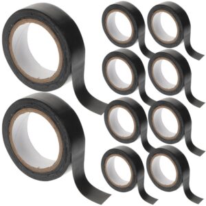 10 rollos de cinta eléctrica de PVC aislante vinilo automotriz aislante-
