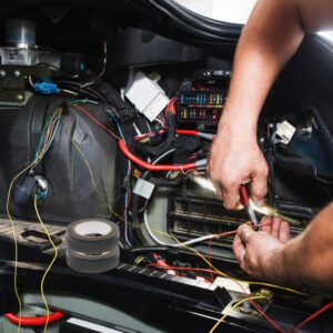 10 rollos de cinta aislante eléctrica resistente automotriz aislante-