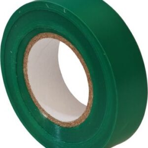 Cinta aislante PVC 19mm verde 20m paquete de 10-