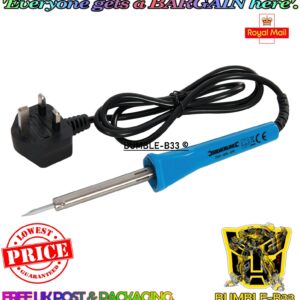 Silverline 25W Soldador Eléctrico Automotriz Hágalo Usted Mismo y Reparaciones Electrónicas-