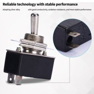 Interruptores basculantes fáciles de instalar 2A 4A automotriz barcos componente eléctrico para-