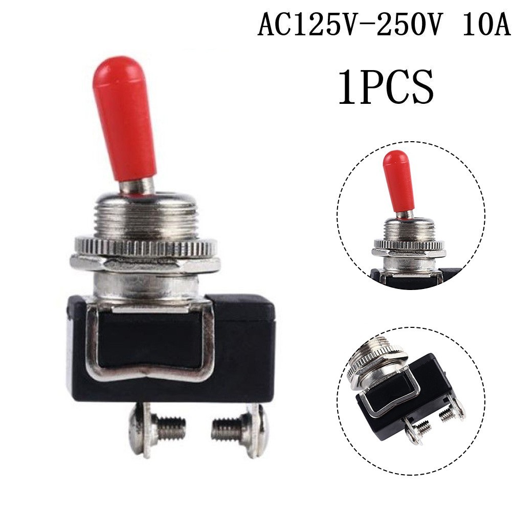 Interruptores de palanca confiables de alta resistencia 12 V encendido/apagado para uso marino y automotriz-