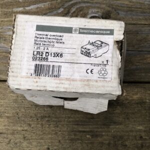 Relé de sobrecarga térmica Schneider 1,25-A - LR2-D13X6-