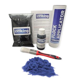 Flocking Kit - Royal Blue - DIY Flocking - Automotive Trims, Panels, Dashboards
