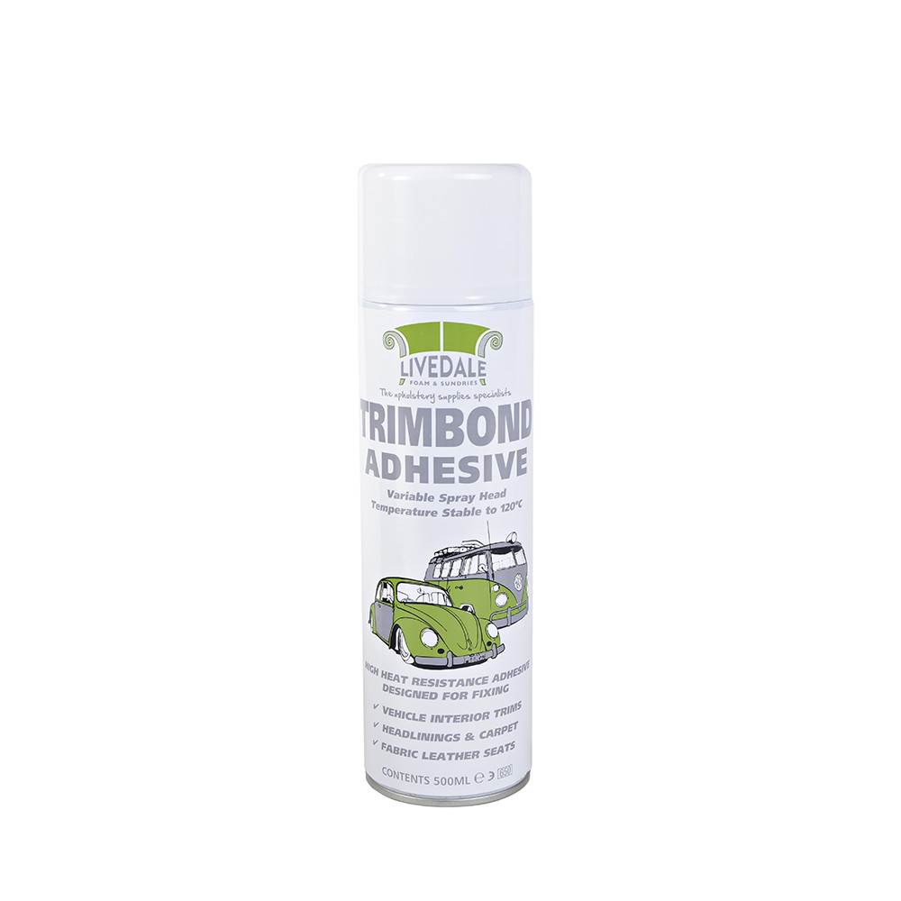 1X ADHESIVO EN AEROSOL DE AJUSTE AUTOMOTRIZ * CABEZA * PANELES * REVESTIMIENTO DE ALFOMBRA-