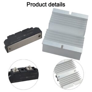 Rectificador de diodo solar 100A 1600V con disipador de calor para paneles automotrices-