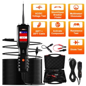 Herramienta de diagnóstico de coche sistema eléctrico sonda probador de circuitos Ancel PB100 12V 24V-