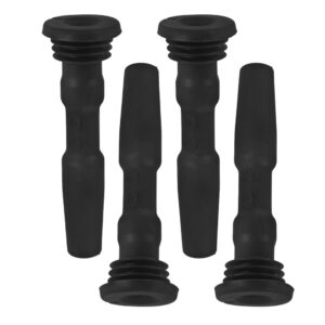 Paquete de accesorios de bobina de encendido de 4 piezas de automóviles tapones de goma para botas-
