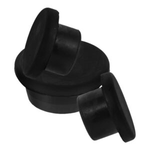 3 Pcs Plastic Plugs for Round Holes Car Back Door Automotive Accessory