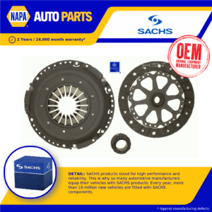 Kit de embrague 3 piezas (cubierta + placa + liberador) se adapta a PORSCHE BOXSTER 986 2.5 96 a 99 nuevo-