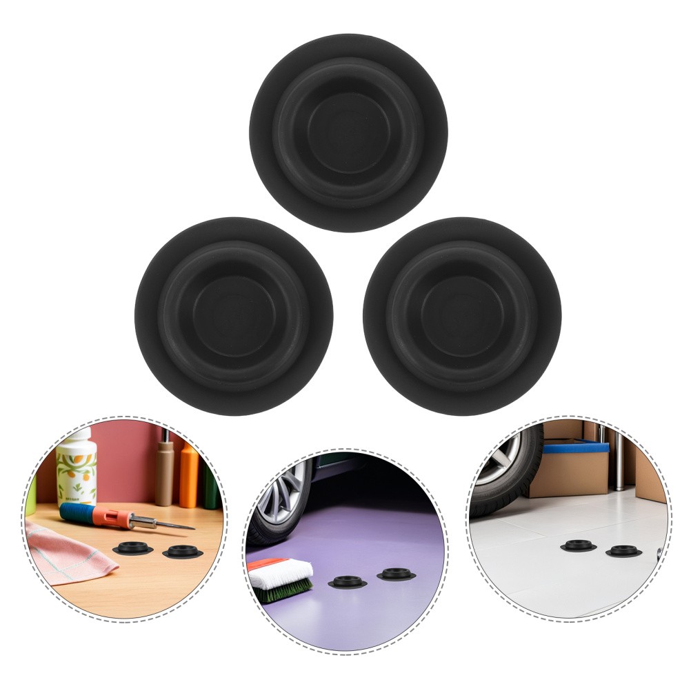 Tapones antipolvo para puerta trasera de 10 piezas para carrocería de goma tapones de drenaje para cacerola de piso- - Image 4