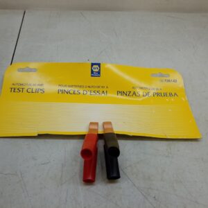726142 Napa Automotriz 50Amp Clips de Prueba Par de Clips Negativos y Negativos-