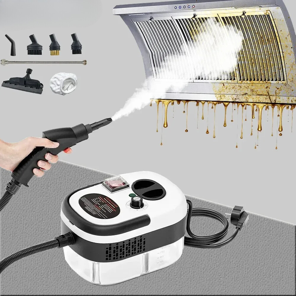 Limpiadores de vapor portátiles de alta temperatura y presión máquina de limpieza de vapor para automóvil-