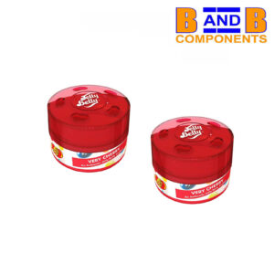 2 x Ambientadores de aire para coche Jelly Belly MUY CHERRY GEL LATA A1892-