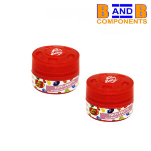 2 latas de gel para automóvil Jelly Belly TOUS FRUTTI A1899-