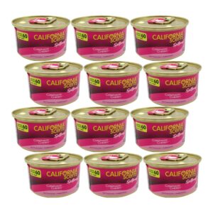 Ambientadores de aire para auto California Scents - Coronado Cherry, paquete de 12/latas-